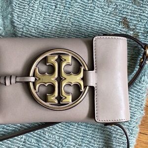Tory Burch crossbody phone carrier